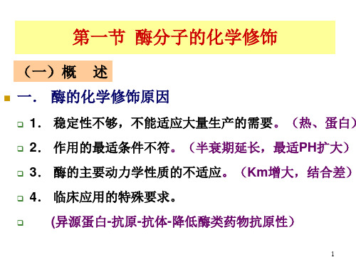 化学酶工程幻灯片(1)