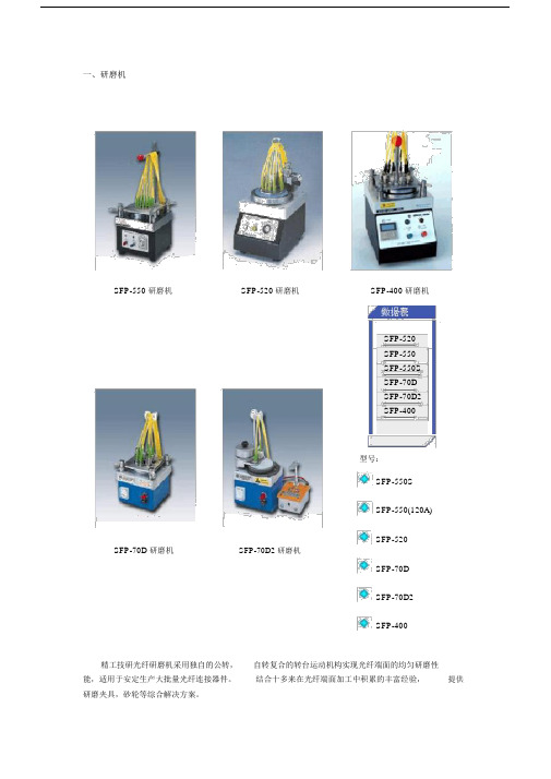 (完整版)光纤研磨分类知识.docx