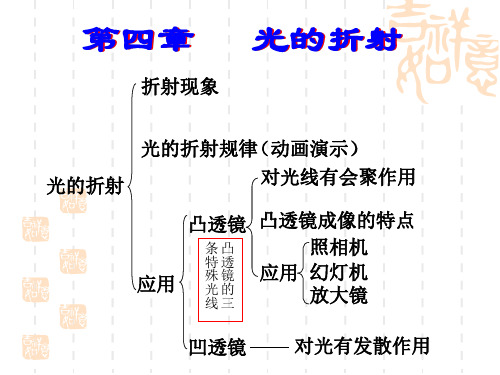 苏科版初中物理第四章《透镜及其应用》单元课件4