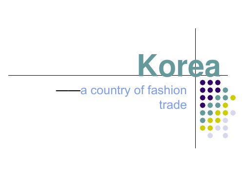 Korea韩国英文简介PPT