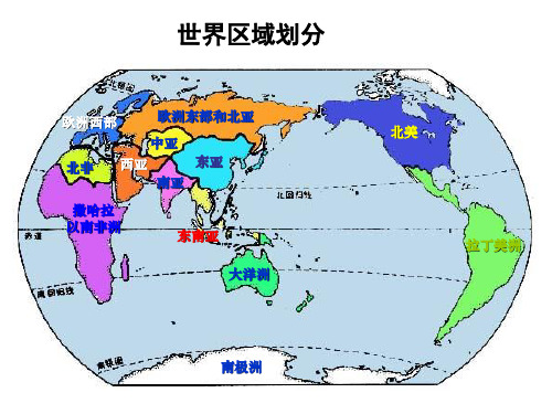 亚洲概述优秀课件