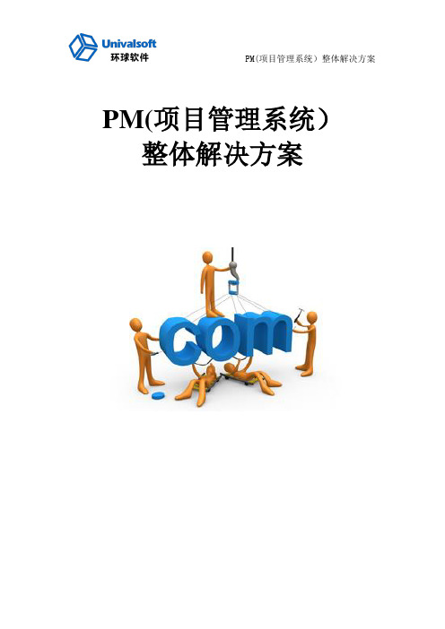 PM(项目管理系统)整体解决方案