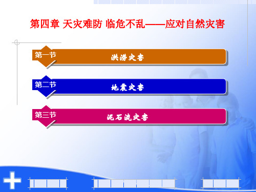 第四章 天灾难防 临危不乱——应对自然灾害汇总