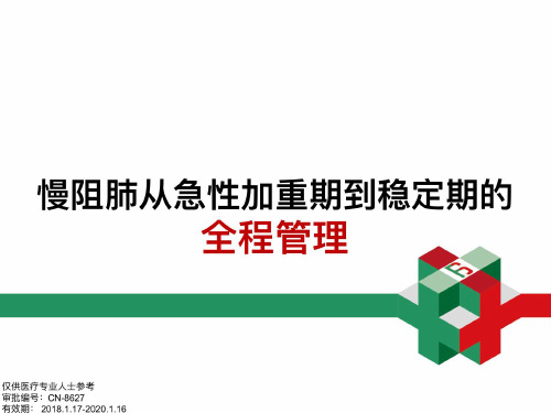 慢阻肺从急性加重期到稳定期的全程管理PPT课件