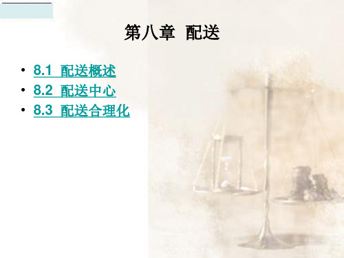 配送 合理化