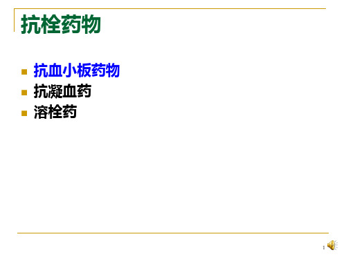 抗血栓药物的临床应用与案例分析