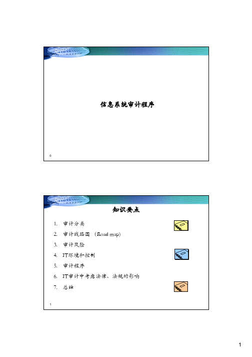 IT审计程序-信息系统审计培训教材