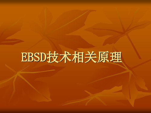 EBSD技术