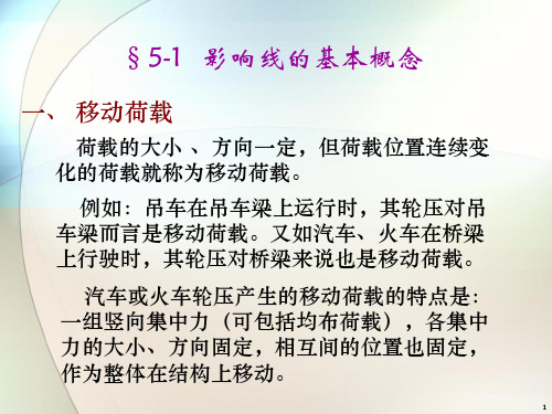 结构力学05影响线