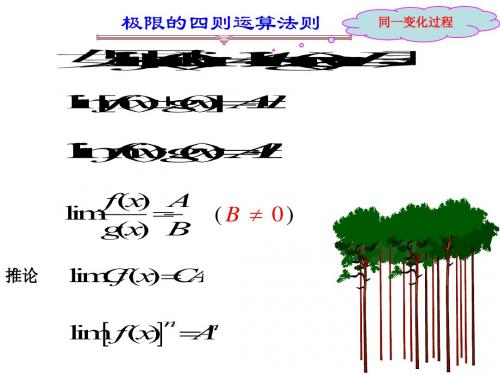 1.5 两个重要极限