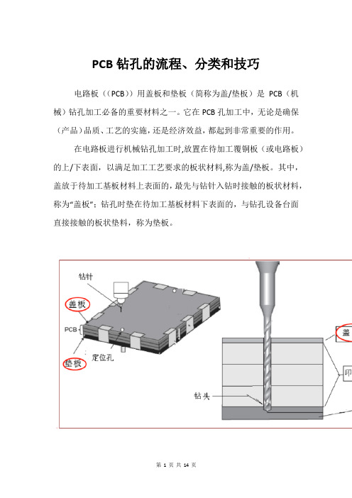 PCB钻孔的流程、分类和技巧