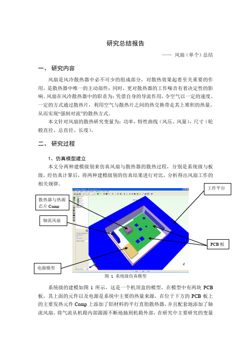 风扇(单个)研究报告