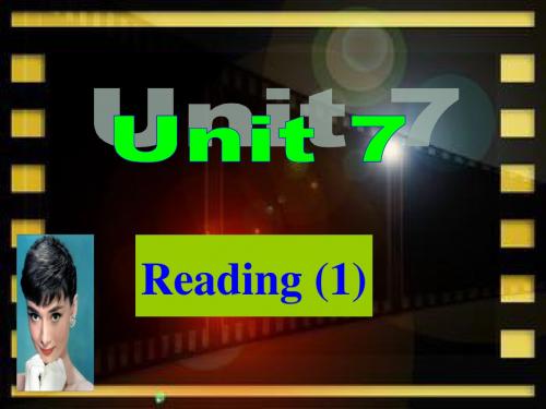 牛津译林版英语九年级上册unit7 Reading(1)课件