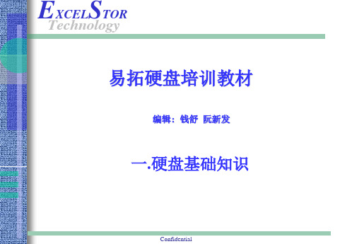 硬盘知识培训讲义(ppt)