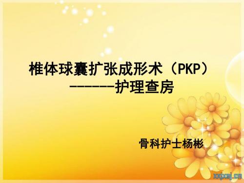 PKP护理查房