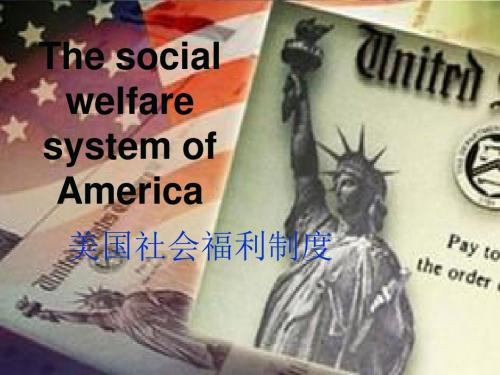 The social welfare system of America