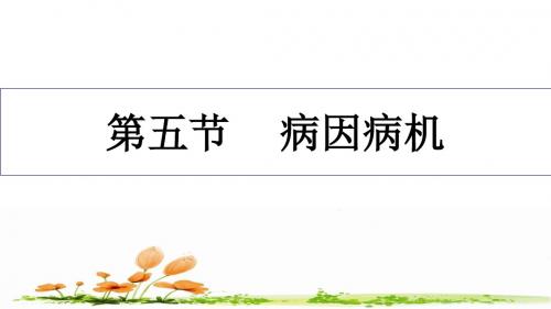 中医护理学4病因病机