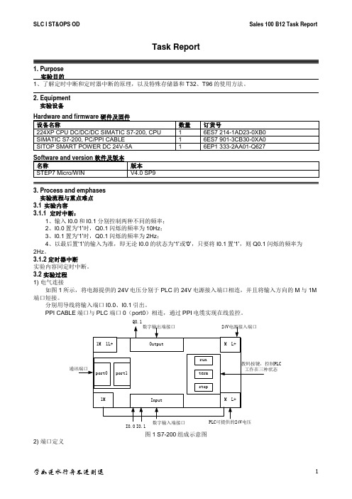 实验报告2_时基中断