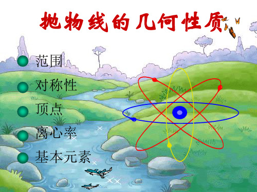 1抛物线的几何性质 人教版高中数学第三册课件