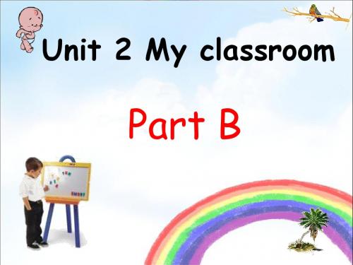 Unit 2 My schoolbag Part B-公开课-优质课(人教pep版三起精品四上)