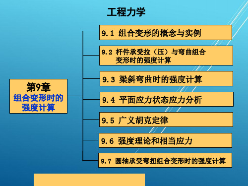 工程力学9-组合变形