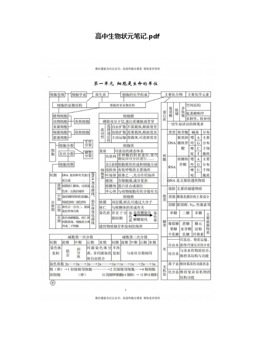 高中生物状元笔记.pdf