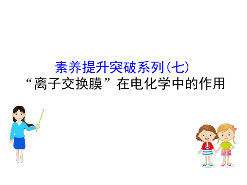 2020届高考化学总复习课件：素养提升突破系列：“离子交换膜”在电化学中的作用 (共33张PPT)