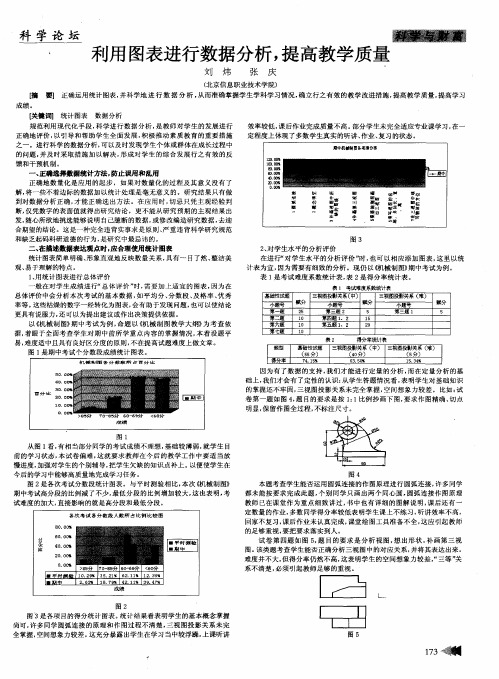 利用图表进行数据分析,提高教学质量