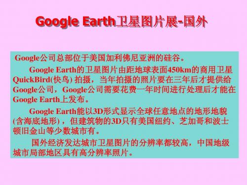 Google地球卫星图片_国外