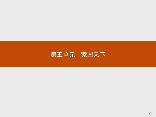 2020-2021学年语文语文人教选修《中国文化经典研读》课件：第五单元5求谏