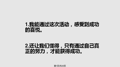 相信自己不断超越主题班会PPT课件