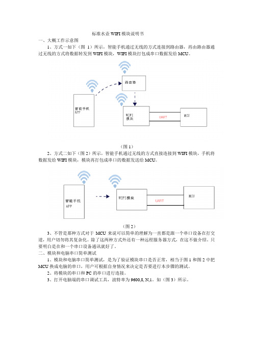 水壶wifi模块简单功能说明书