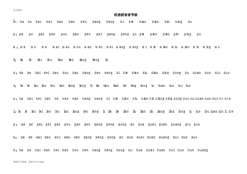 一年级拼音拼读演示教学