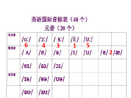 五大音节的具体讲解.共20页