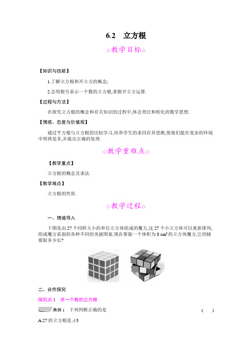 6.2 立方根