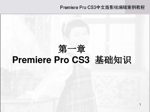 PremiereProCS3中文版影视编辑案例教程