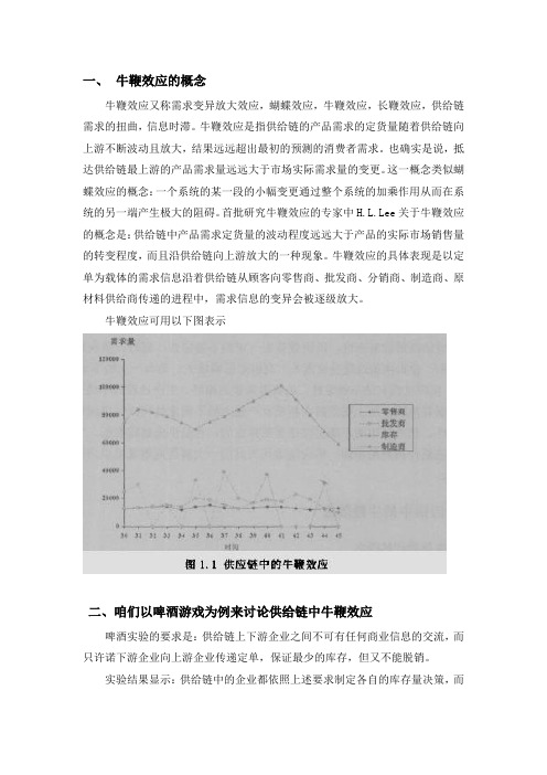 牛鞭效应概念