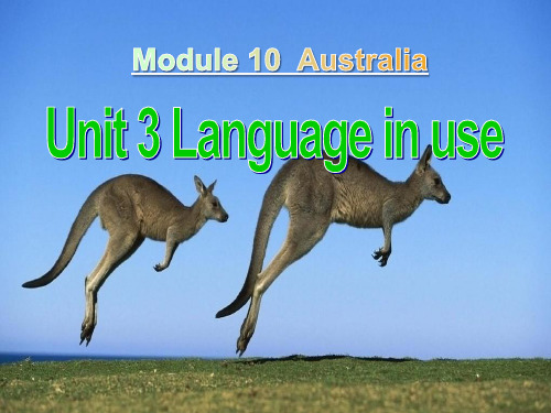《Language in use》Australia 2 图文