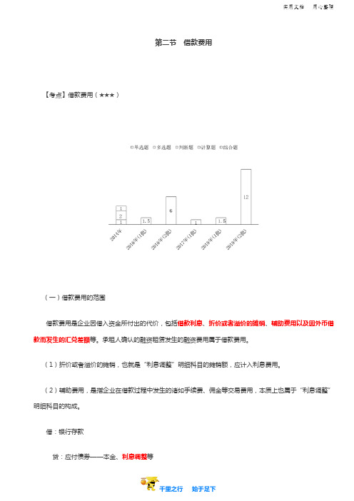 2019中级会计实务讲义95讲第45讲借款费用的范围,借款费用的确认