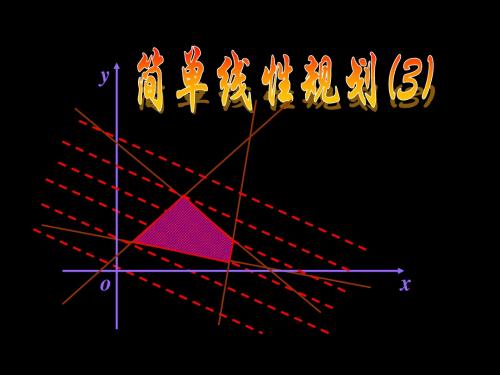 线性规划(3)