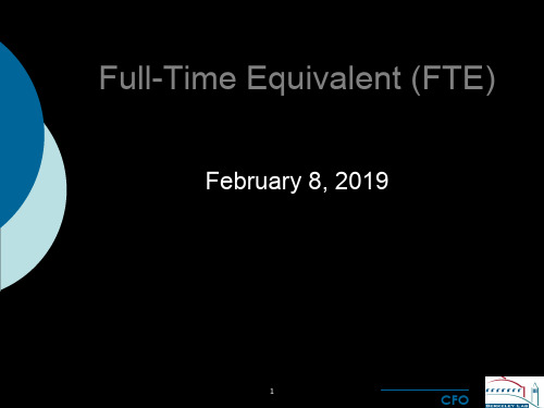 Full-Time Equivalent (FTE)全时当量(FTE)-20页精选文档