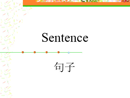 Sentence