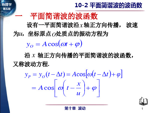 平面简谐波的波函数