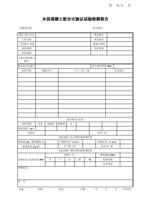 8857_水泥混凝土配合比验证试验检测报告_HMIS