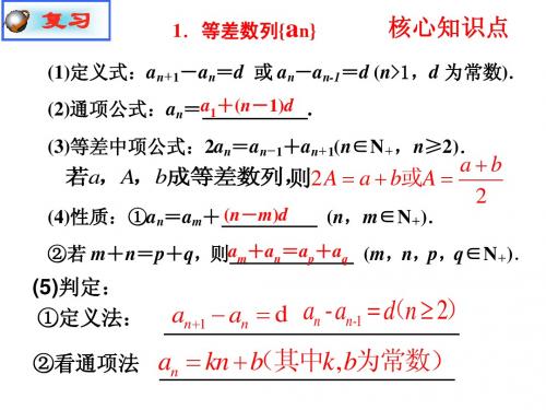 2.3等差数列的n项和公式