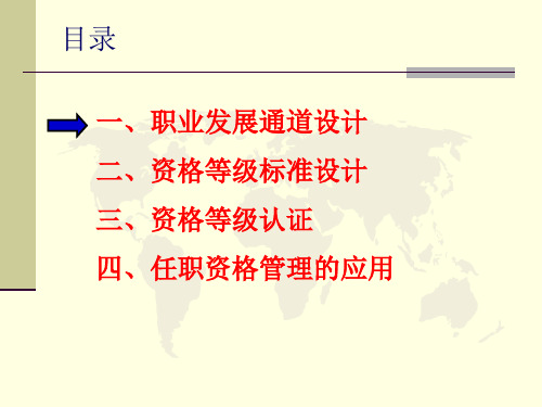 美的任职资格标准