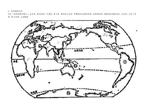 世界地图