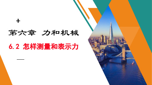 沪粤版八年级下册课件6.2怎样测量和表示力  课件(共31张PPT)