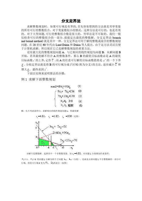 分支定界法