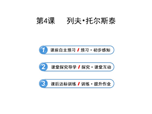 语文课件：人教新课标版八年级下册1.4 列夫·托尔斯泰